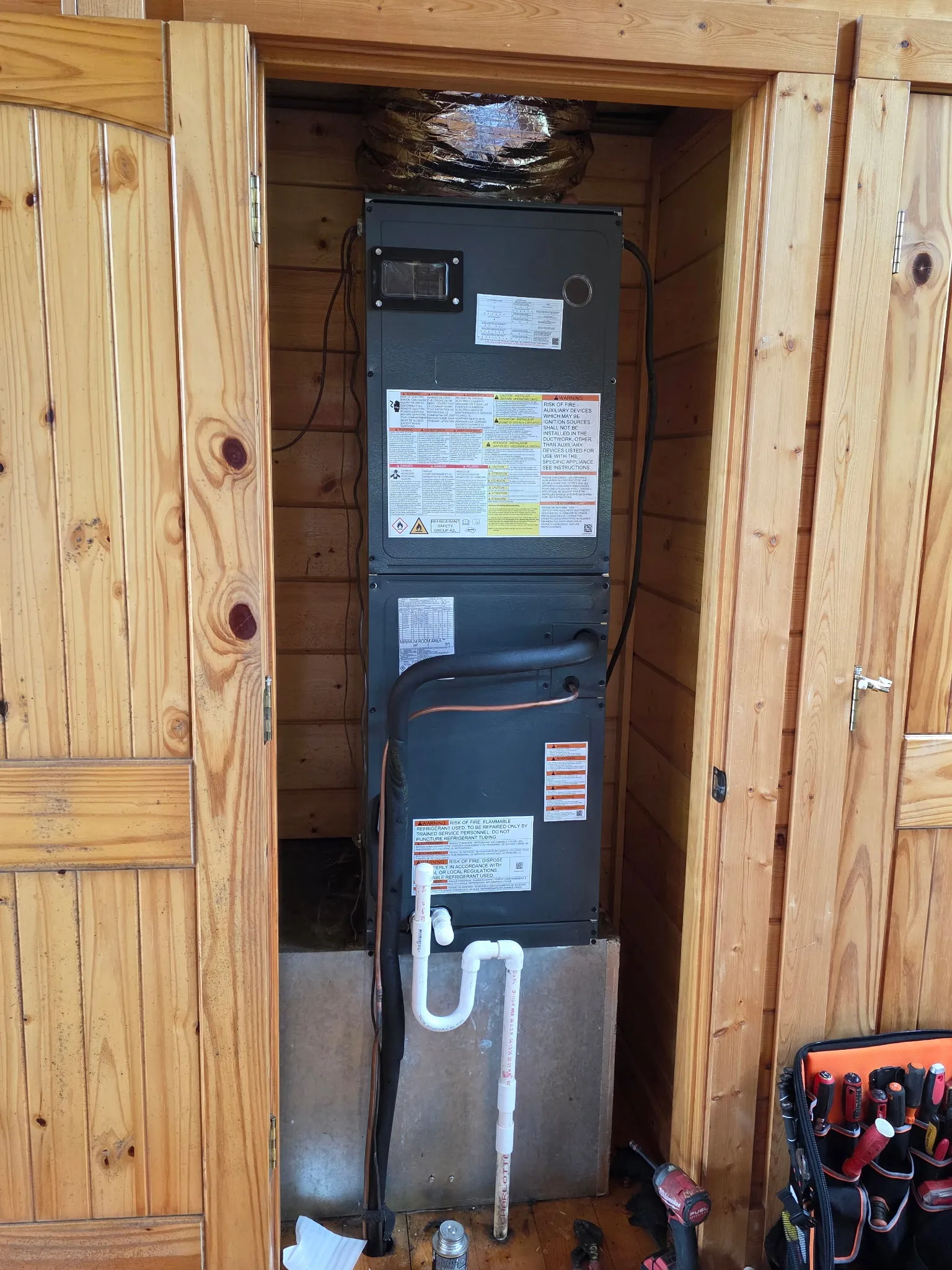 Professional installation by East Tennessee Air Company.