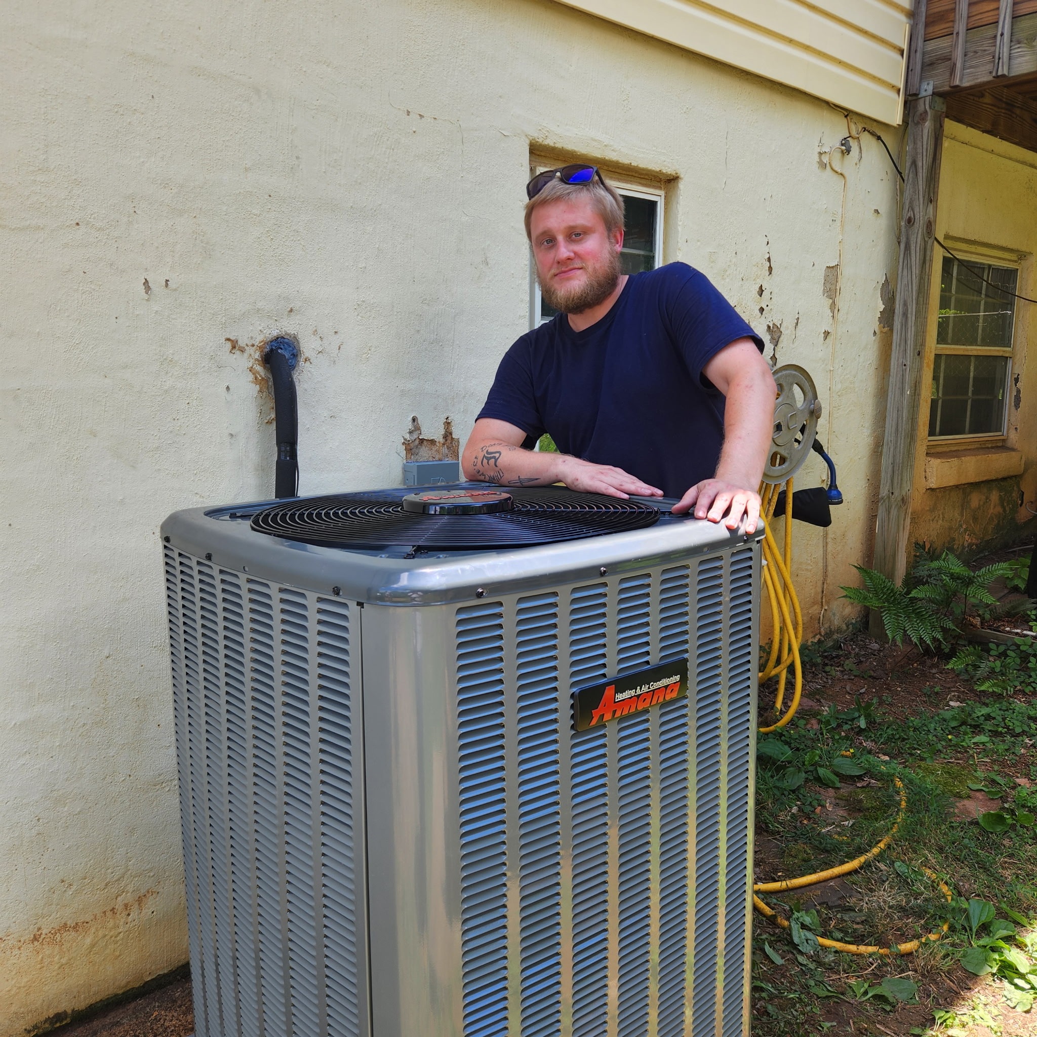 New AC unit installed by East Tennessee Air Company, Knoxville, TN